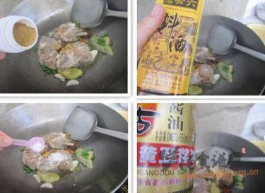 脊骨炖土豆的做法