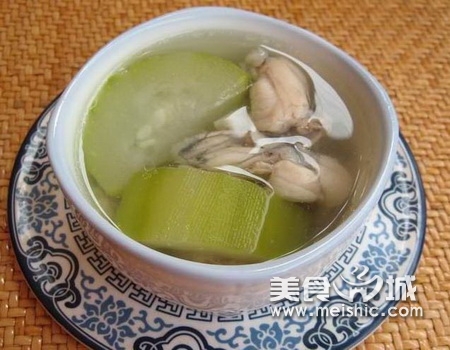 瑶柱节瓜田鸡汤的做法