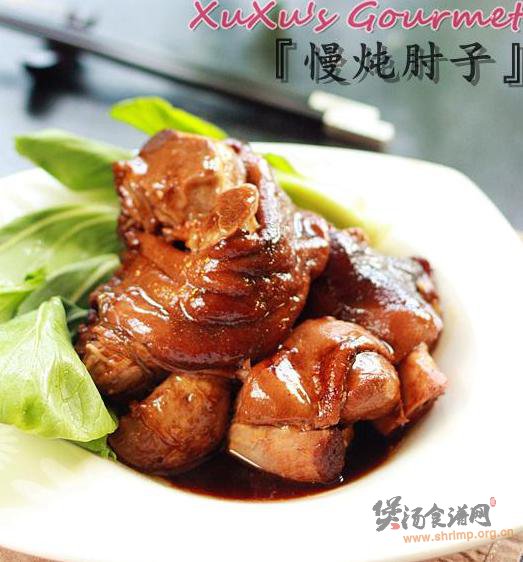 慢炖肘子的做法