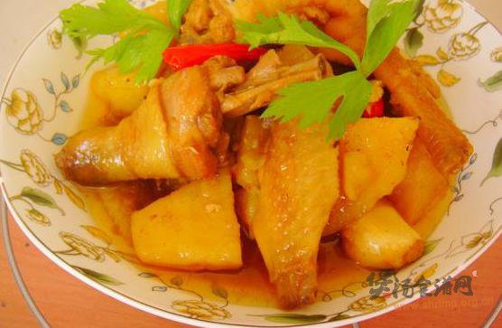 香辣土豆鸡的做法