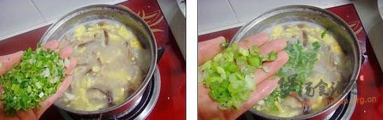 香菇肉蛋粥的做法