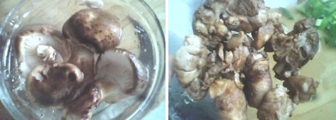 香菇鸡腿煲的做法