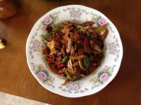 茭白辣椒炒肉片的做法