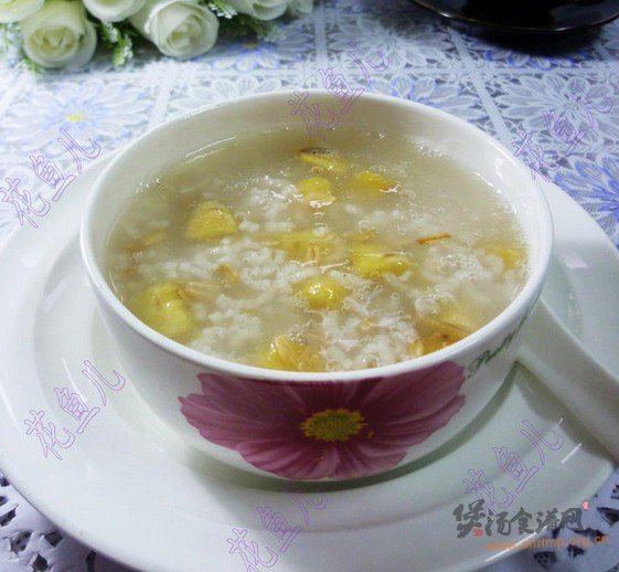 香蕉燕麦大米粥的做法