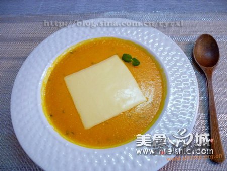 乳酪胡萝卜浓汤的做法