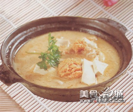 鱼子炖豆腐的做法