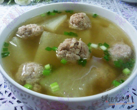 肉丸子冬瓜汤的做法
