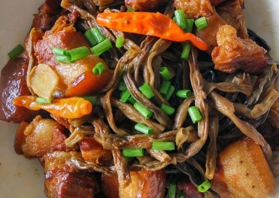 干豆角红烧肉的做法 干豆角红烧肉的做法
