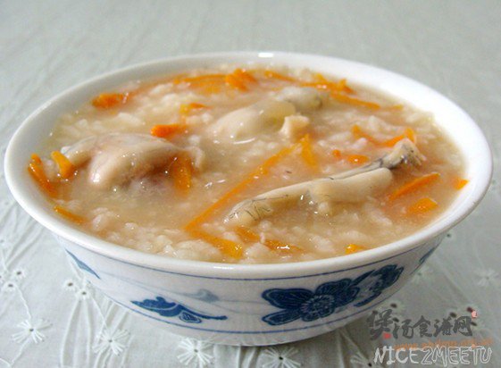 牛蛙粥的做法