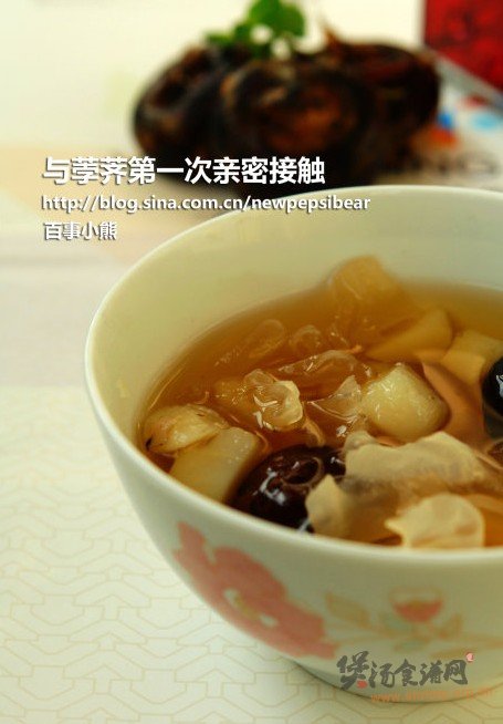 马蹄甜汤的做法