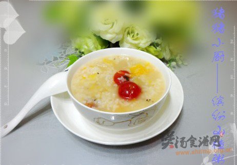 缤纷山楂粥的做法