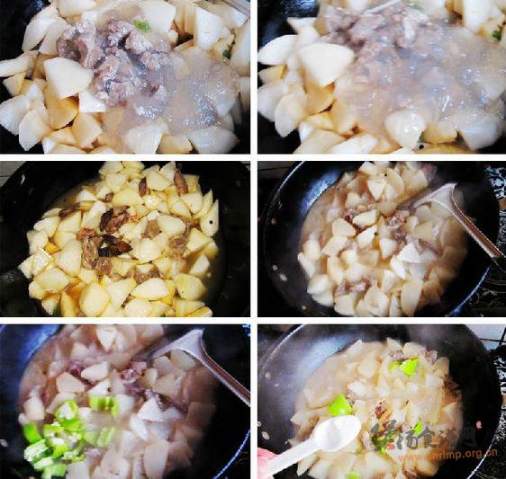 白萝卜炖牛肉的做法