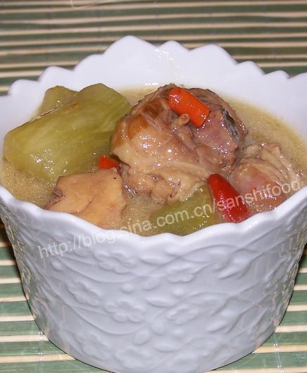 腊鸡炖莴笋的做法