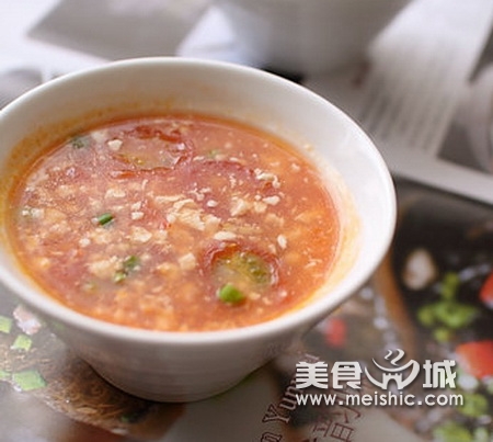 番茄豆花的做法
