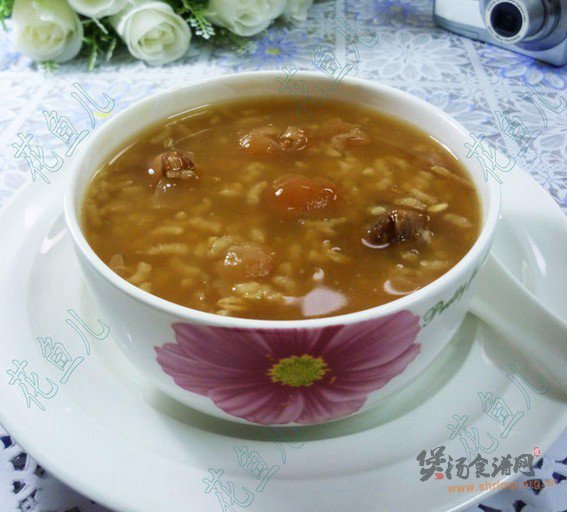 桂圆燕麦大米粥的做法