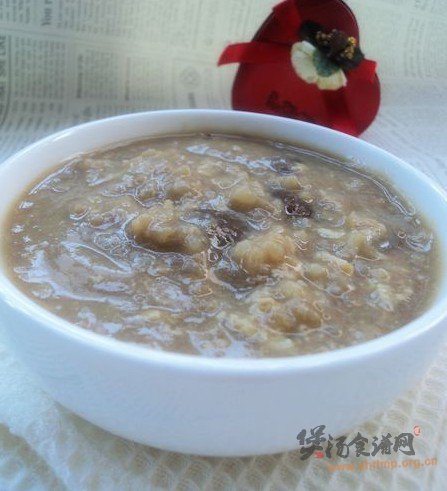 桂圆鸭蛋红糖粥的做法