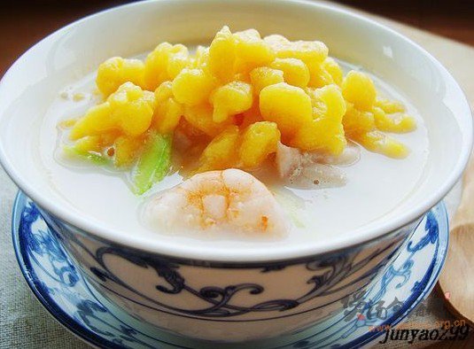 豆浆海鲜疙瘩汤的做法