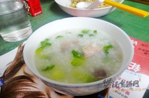 生菜鸡粥的做法