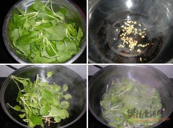 茂菜鸡血汤的做法
