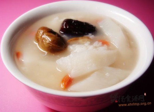 山药栗子粥的做法