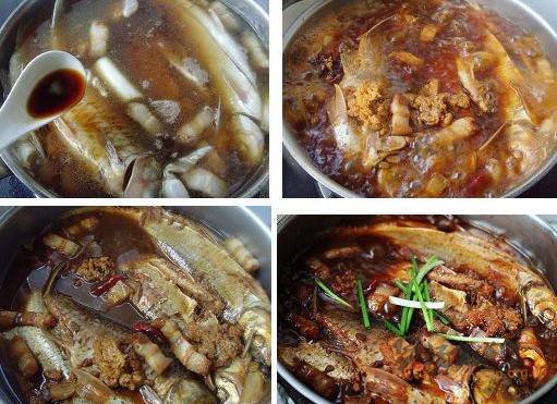 酱炖杂鱼的做法