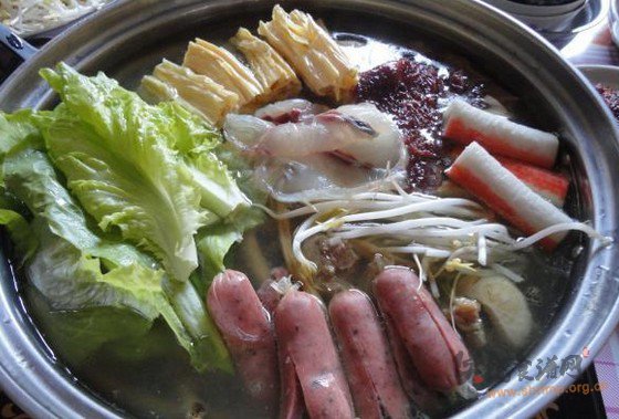 茶树菇老鸭煲火锅的做法
