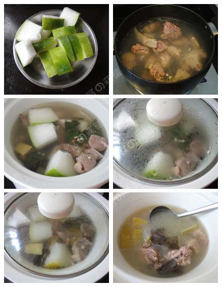 老鸭冬瓜汤的做法