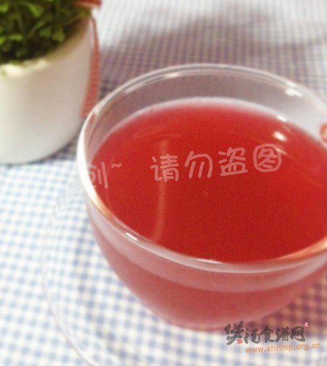 冰镇杨梅汤的做法