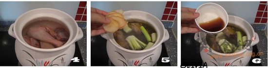 台蘑炖鸡的做法