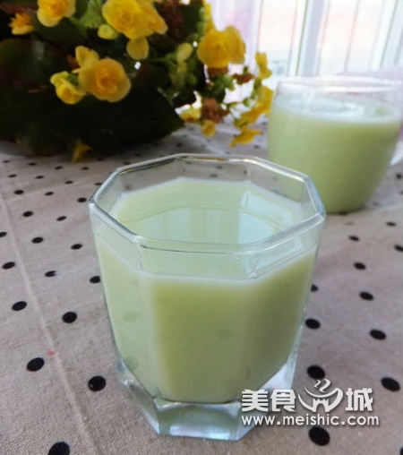 毛豆豆浆的做法