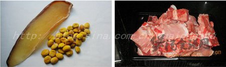螺肉白果龙骨汤的做法