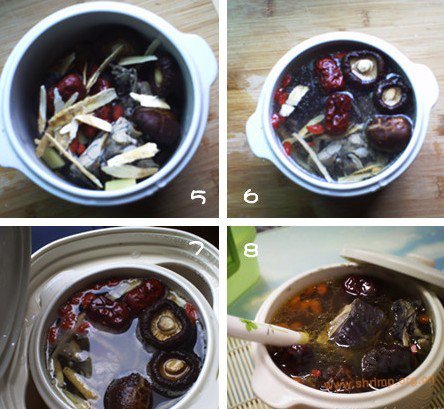 黄芪枸杞乌鸡汤的做法