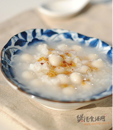 桂花酒酿小元宵的做法