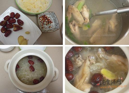 红枣煲鸡翅的做法