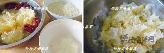 红枣银耳粥的做法