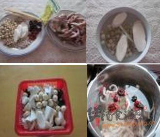九宝(煲)猪肚的做法