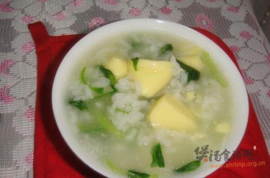 豆腐菜粥的做法