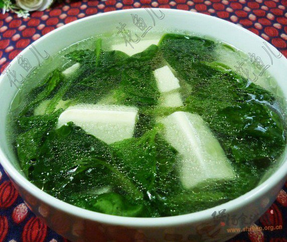 木耳菜豆腐汤的做法
