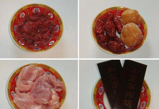 瘦肉枸杞炖阿胶的做法