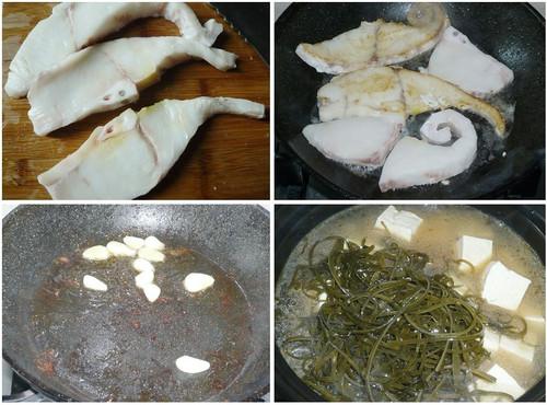 鳕鱼炖豆腐的做法