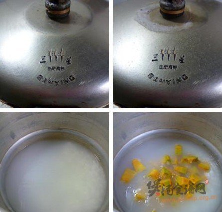 燕麦南瓜大米粥的做法