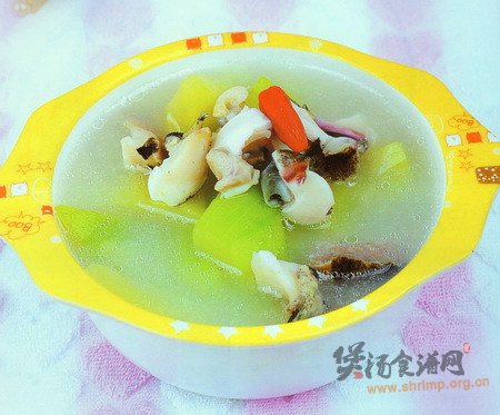 螺肉煲西葫芦的做法