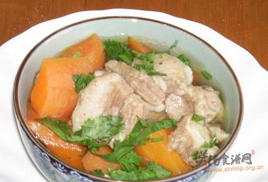 羊肉炖胡萝卜的做法