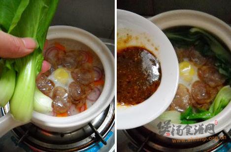 洋葱沙茶煲仔饭的做法