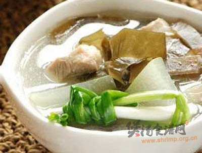 海带瘦肉汤的做法