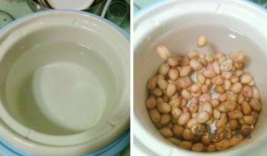 花生红枣汤的做法