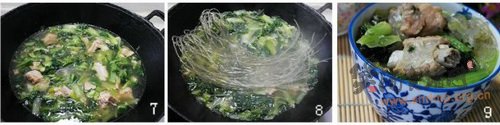 白菜排骨汤的做法