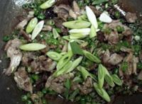 青椒炒削骨肉－－－下酒菜的做法