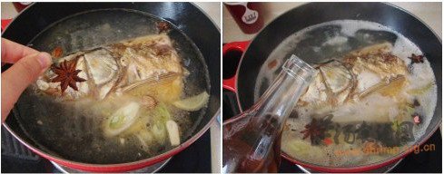 铁锅鱼头炖豆腐的做法