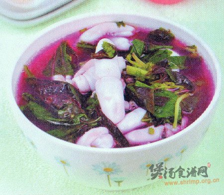 苋菜笔管鱼汤的做法